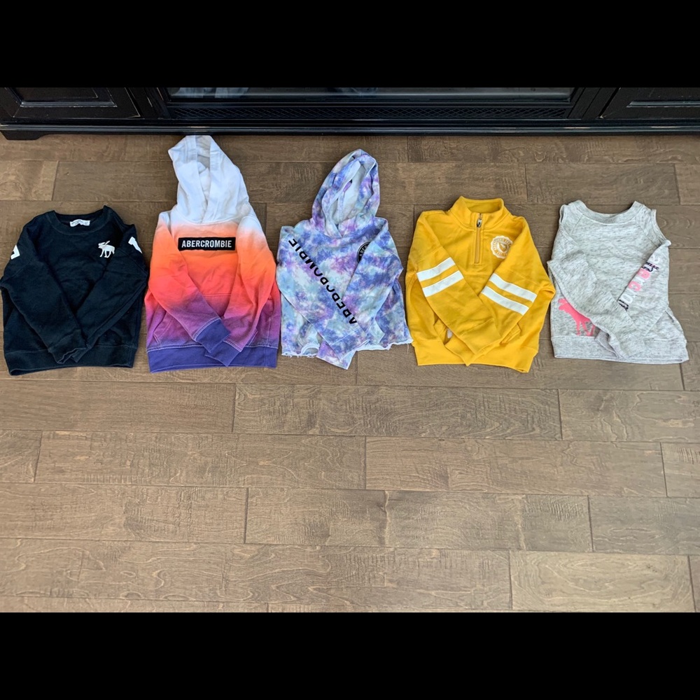 Girls Abercrombie Sweatshirt Lot